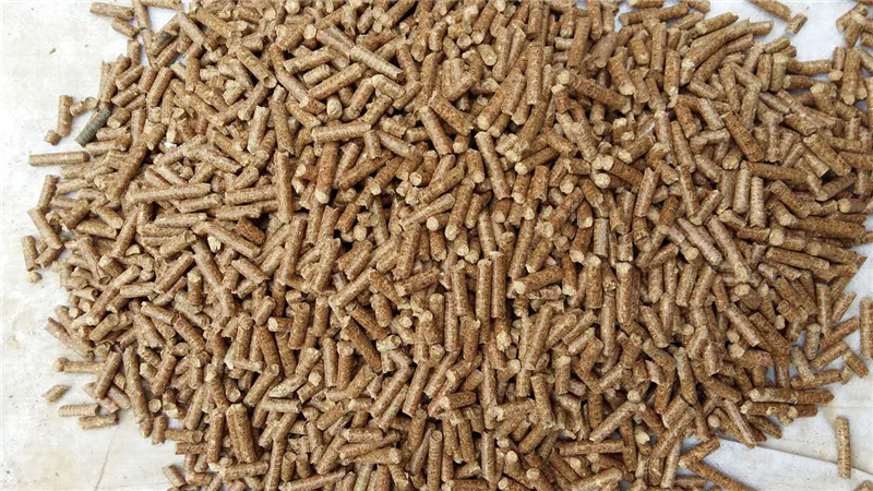 生物質顆粒減少有害氣體排放